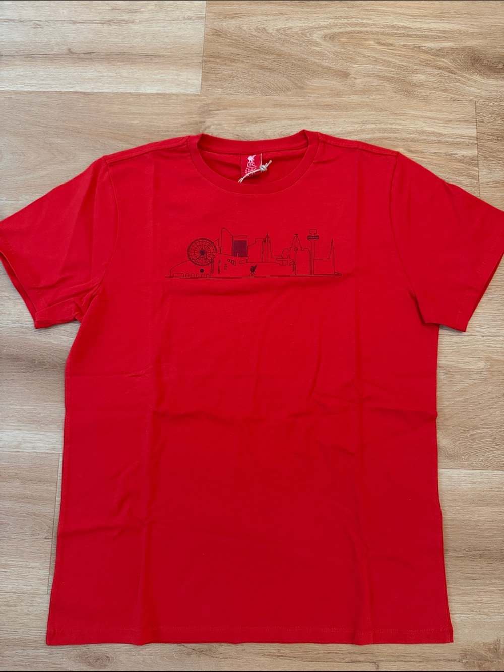 Liverpool FC Men's Red Graphic T-Shirt Size M